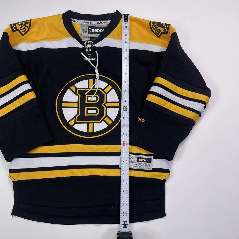 Boston Bruins Youth Reebok Hockey Jersey Size S/M Long Sleeve